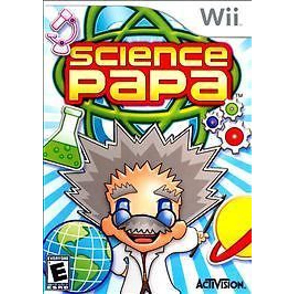 Science Papa (Nintendo Wii, 2009) Complete w/ Manual